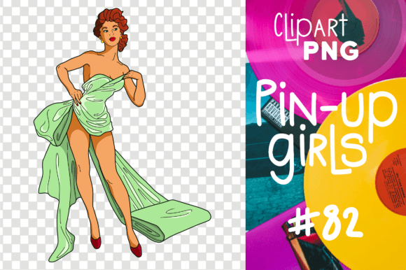 Download Pin-up Girl Sexy Woman Retro Clipart Png - Premium Resources