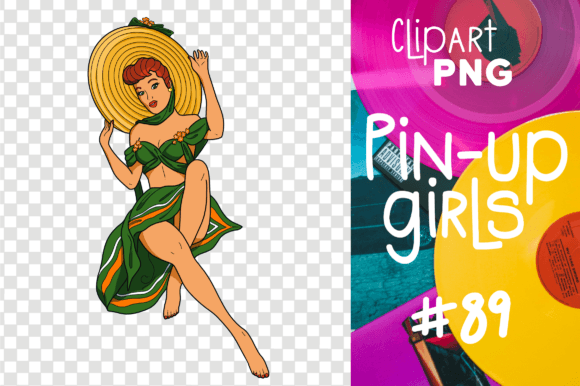 Download Pin-up Girl Sexy Woman Retro Clipart Png - Premium Resources