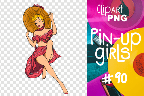 Download Pin-up Girl Sexy Woman Retro Clipart Png - Premium Resources