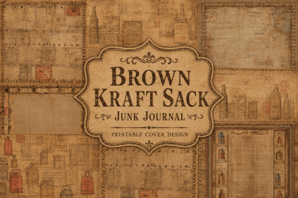 Download Brown Kraft Sack Junk Journal - Premium Resources